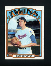 Bert Blyleven 1972 Topps (HOF) Minnesota Twins #515 EX