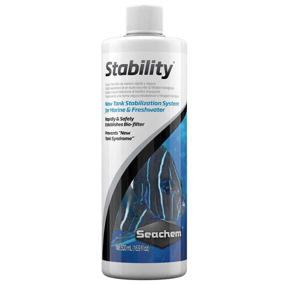 Seachem Stability Aquarium Fish Tank Bacteria Treatment