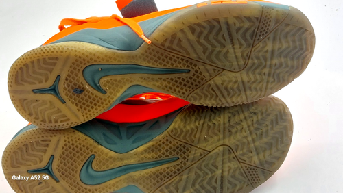 2012: Scarpe Nike Zoom Soldier Lebron James da uomo taglia 12 525015-800 arancioni - Foto 14 di 14