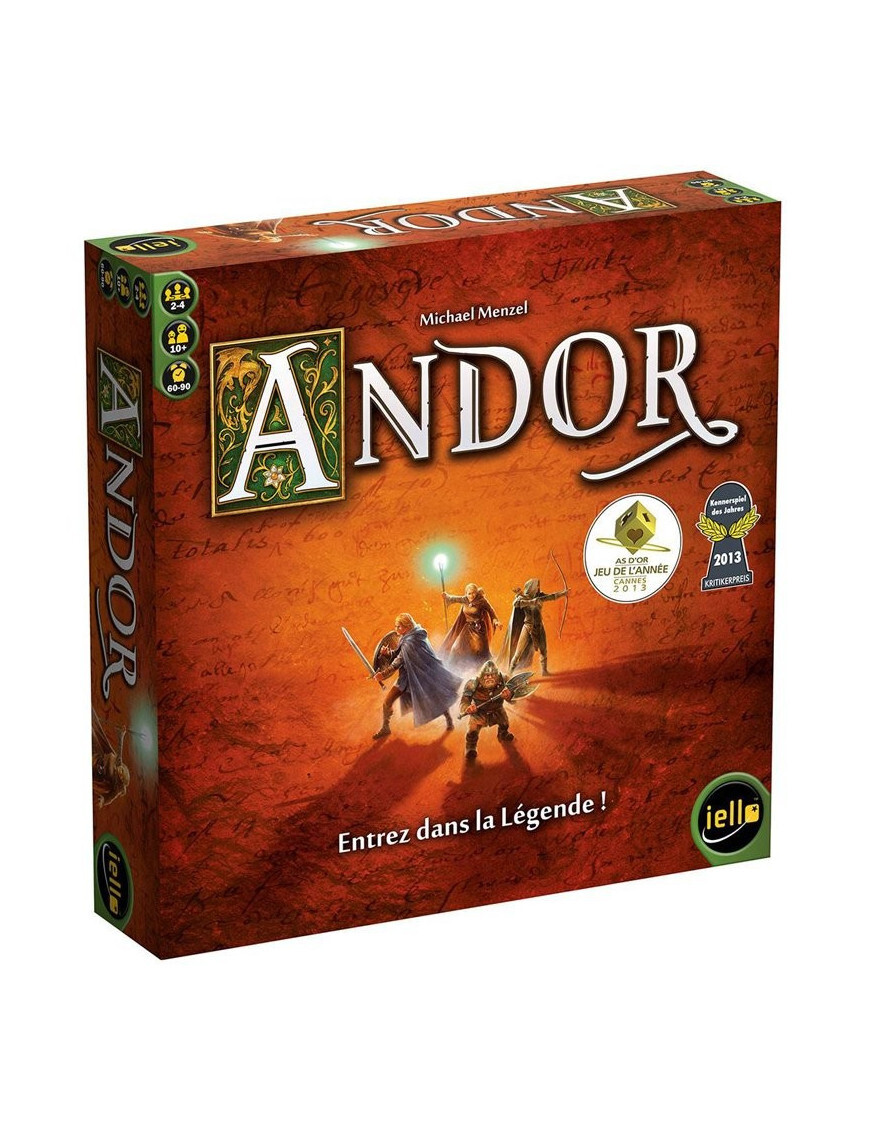 Andor FR Iello 51070 jeu aventure fantastique médiéval 4 joueurs