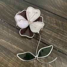 Stained Glass Flower Hanging