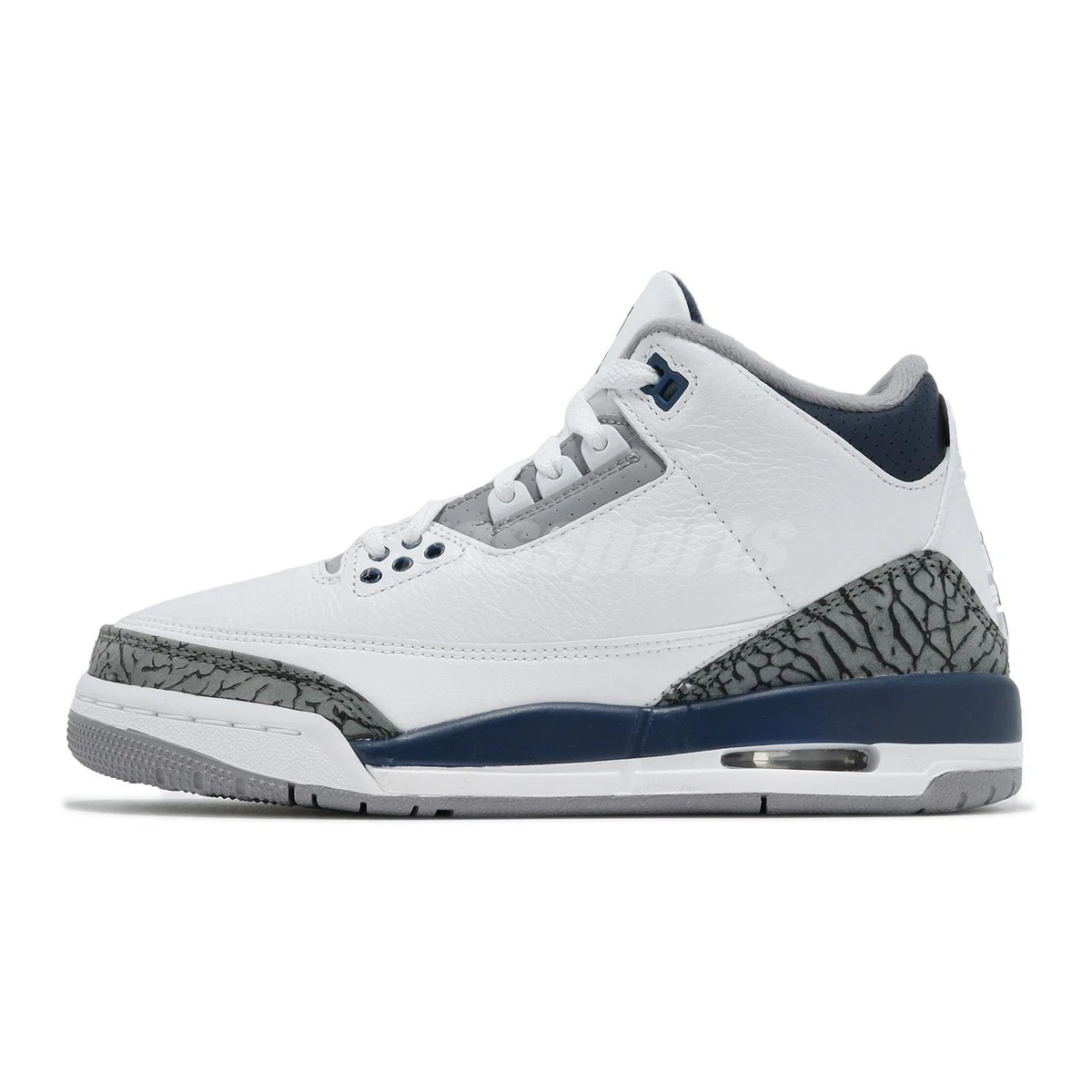 Nike Air Jordan 3 Retro GS AJ3 Midnight Navy Kids Youth Casual Shoes  DM0967-140