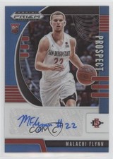 2020 Panini Prizm Draft Picks Prospect Blue /149 Malachi Flynn #PA-MF Auto 0lv3