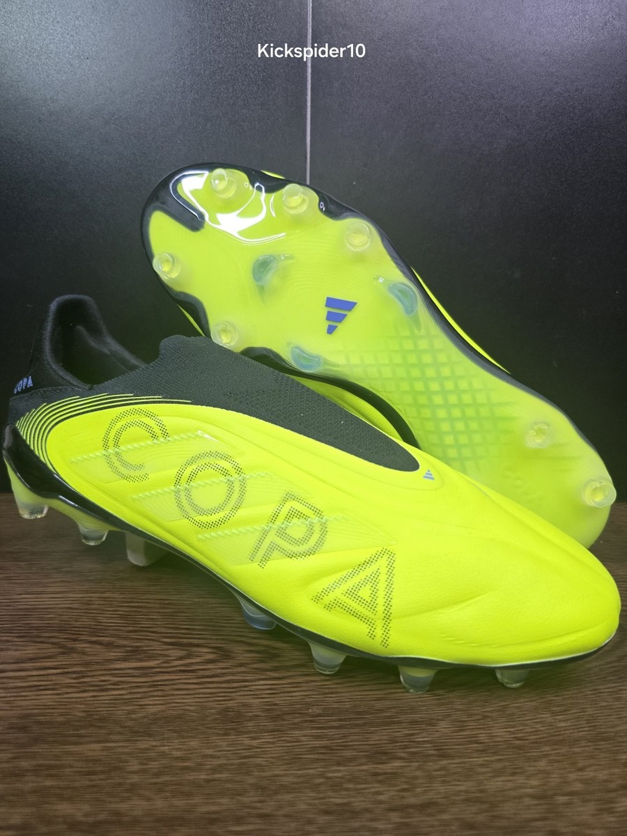 Adidas Copa Pure III Elite Laceless FG Men\'s Soccer Cleats Size 8.5 Lucid Lemon adidas Copa Pure III Elite Laceless Firm Ground - Core Black  main image 3