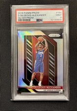 2018 Panini Prizm Silver Shai Gilgeous-Alexander Rookie RC #184 PSA 9