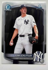 Cam Schlittler 2025 Bowman Chrome 1st Prospect #BCP-166 New York Yankees