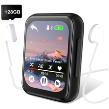 128GB Music Player with Bluetooth 5.3, Full Touch Screen