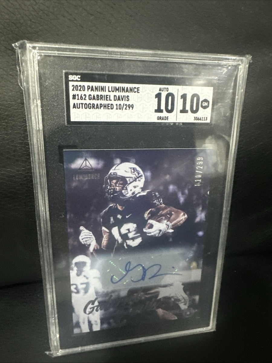 2020 Panini Luminance - Rookies Gabriel Davis #162 Autographs /299