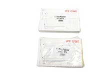 TruForm We Owe Forms Pad Item #870 3-Part Carbonless 200 Pack Made In USA