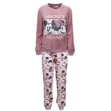 Pyjama Disney Mickey MINNIE MOUSE Femme Fille Long Hiver En Polaire 6890