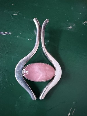 Gorgeous Vintage NE From Sterling Silver Pendant  Denmark  vintage estate 3113