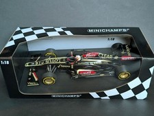 Minichamps 1/18 scale Lotus Renault E21 2013 K. Raikkonen Used From Japan