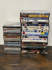 Mixed Media Lot - 20 DVDs And 20 CDs 40qty Total Wholesale Movies TV Music