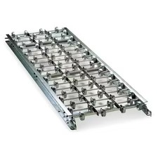 Ashland Conveyor 24X20x10a Skatewheel Conveyor, 10Ft L, 24In. W