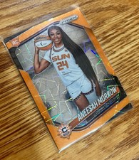 2025 WNBA Prizm Aneesah Morrow Orange Velocity #79 RC Connecticut Sun