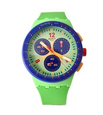 SWATCH Orologio Chrono FLOWING FRESHLY SUSG101 sfere luminose cronografo