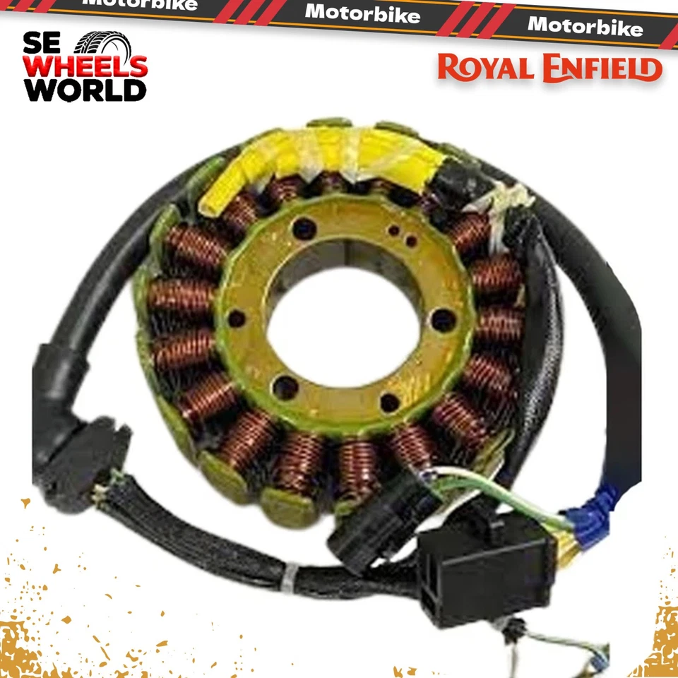 Conjunto de estator Royal Enfield Geunine para Bullet 500 | Classic 350 570867/C Foto 3 de 4