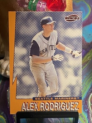 1999 Pacific Invincible Alex Rodriguez #18b Seismic Force Image Variation