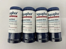 4x.Aquaphor Healing Balm Stick Skin Protectant Avocado Oil & Shea Butter .65 oz,