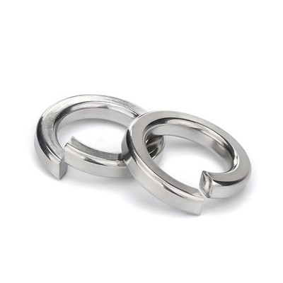 M8 Split Lock Washer, 18-8 (304) Stainless Steel Spring Lock Washer 100PCS 100