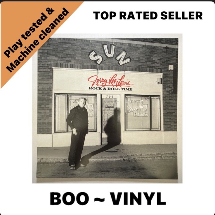 Rock & Roll Time by Jerry Lee Lewis (Vinyl 2014, Vanguard) NM / NM