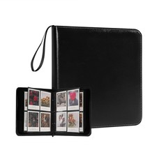 240 Pockets Portable Binder Large Photo Album Book 10x1.8x11 inches, Black