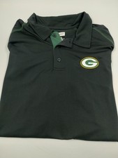 NFL Team Apparel Green Bay Packers Polo Shirt Size XXL Free Shipping NWOT