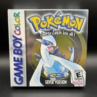 New ListingPokémon Silver Version (Nintendo Game Boy Color, 2000) BOX ONLY W/ Manual!