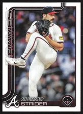 2025 Topps Series 2 Base Spencer Strider Atlanta Braves #579
