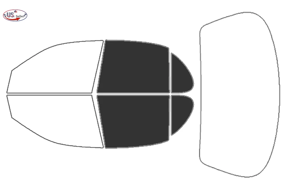 Kit de película de tinte de ventana de 2 capas precortada personalizada computarizada para Infiniti J30 1992-1997 Foto 3 de 4