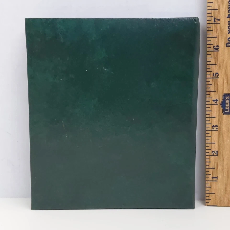 C.R. Gibson Address Telephone Book Trout Fish Design Leather Binder Made USA 90s - Image 2 of 4