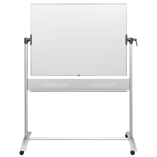 Nobo Enamel Magnetic Mobile Whiteboard 1200x900mm 1901033