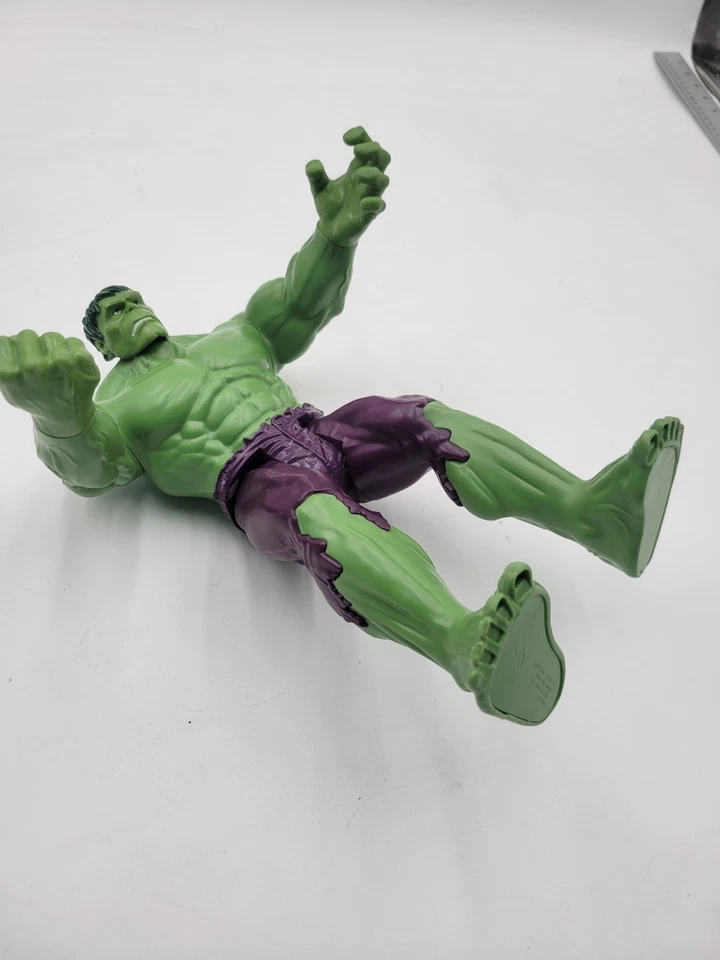 Figura de acción héroe Marvel Hasbro Avengers The Incredible Hulk 12 pulgadas 2013 Foto 4 de 4