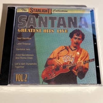 Santana (CD) Greatest hits live 2 (starlight collection) Neu New