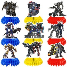 Transformers Centerpieces 9 Pcs Transformers Birthday Party Table Centerpieces