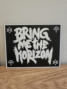 7*0様 レア bring me the horizon直筆サインチラシ bmtの通販