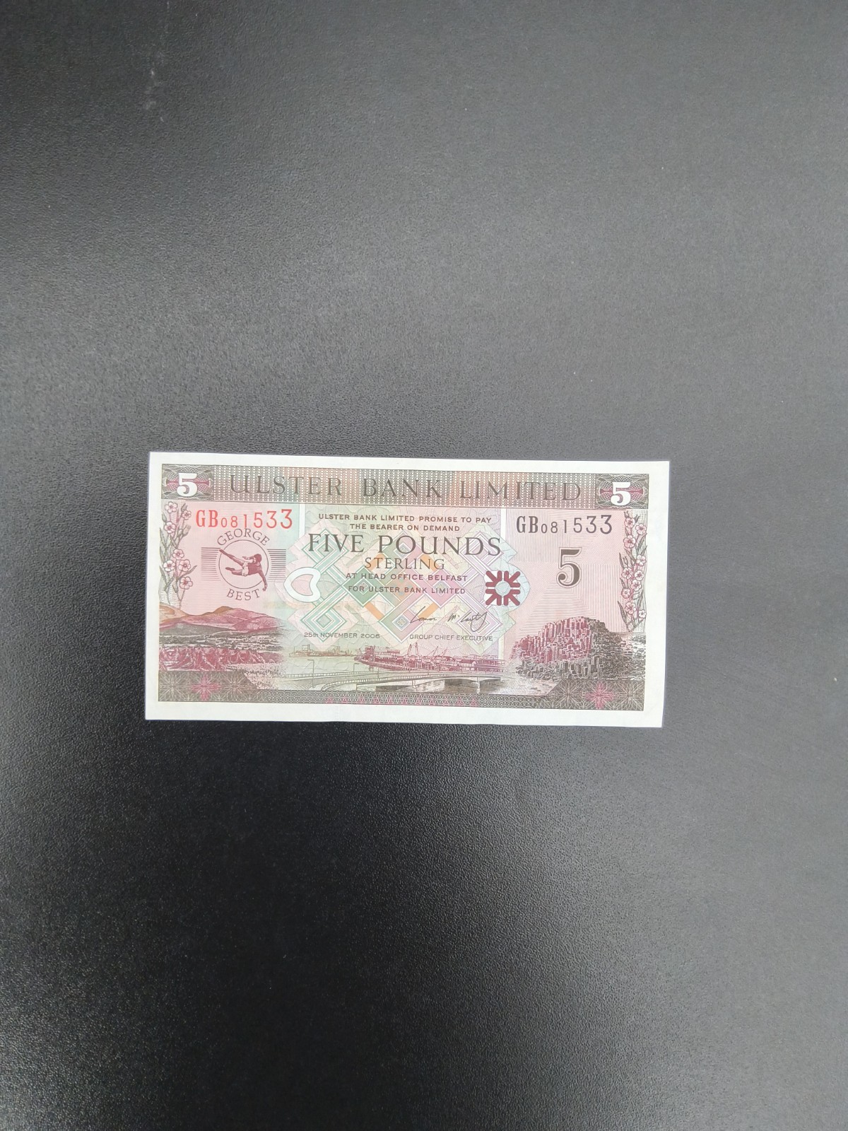George Best 5 Pound Note | eBay UK