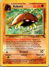 Kabuto Unlimited Common Fossil 50/62 DMG