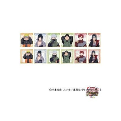 NEW XEBEC NARUTO Shippuden Shikishi Art Board Collection - Miniature Version - 1