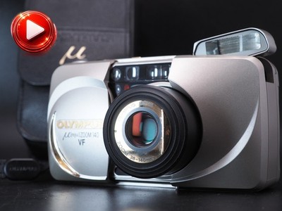 [US 1-Yr Warranty] Olympus µ mju Zoom 140 VF 35mm Film Camera From JAPAN #J441