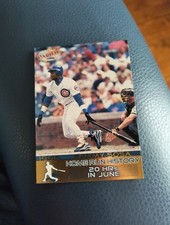 SAMMY SOSA 1998 PACIFIC HOME RUN HISTORY 20 HR'S IN JUNE #10 FREE SHIP