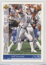 1993 Upper Deck Jeff George #251 0w8
