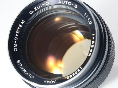 EXC+++】Olympus G.Zuiko Auto-S 55mm f/1.2 OM Mount MF Prime Lens