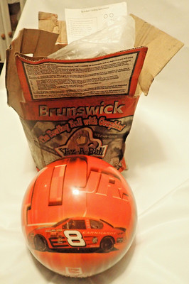 Dale Earnhardt Jr #8 NASCAR Brunswick Viz-A-Ball Bowling Ball 14lb NEW Undrilled