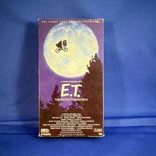 E.T. The Extra-Terrestrial 1988 VHS Tape Steven Spielberg, MCA Home Video