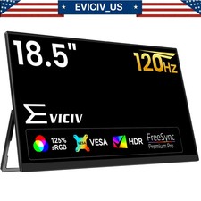 18.5" 120Hz Screen Portable Monitor 1080P For Xbox ONE PS6 PC Gaming Switch 2026