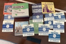 VIEW-MASTER STEREOSCOPE 1950s SAWYER'S USA ORIGINAL WITH BOX, MANUAL 17 REELS