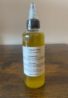 Haarwachstum Öl Hair growth oil Herbal Infused 100ml 3.38 oz Biotin, Fenugreek