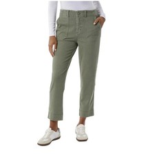 32 Degrees Cool Women's Twill Ankle Pant Green, Size XS