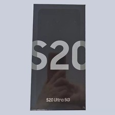 NEW SEALED Samsung Galaxy S20 Ultra 5G SM-G988U 128GB Fully Unlocked Smartphone